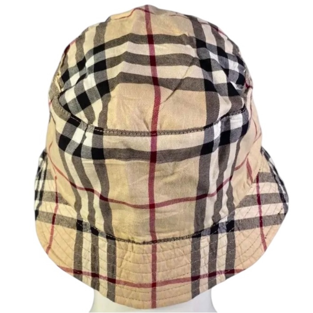Vintage Burberry reversible bucket hat